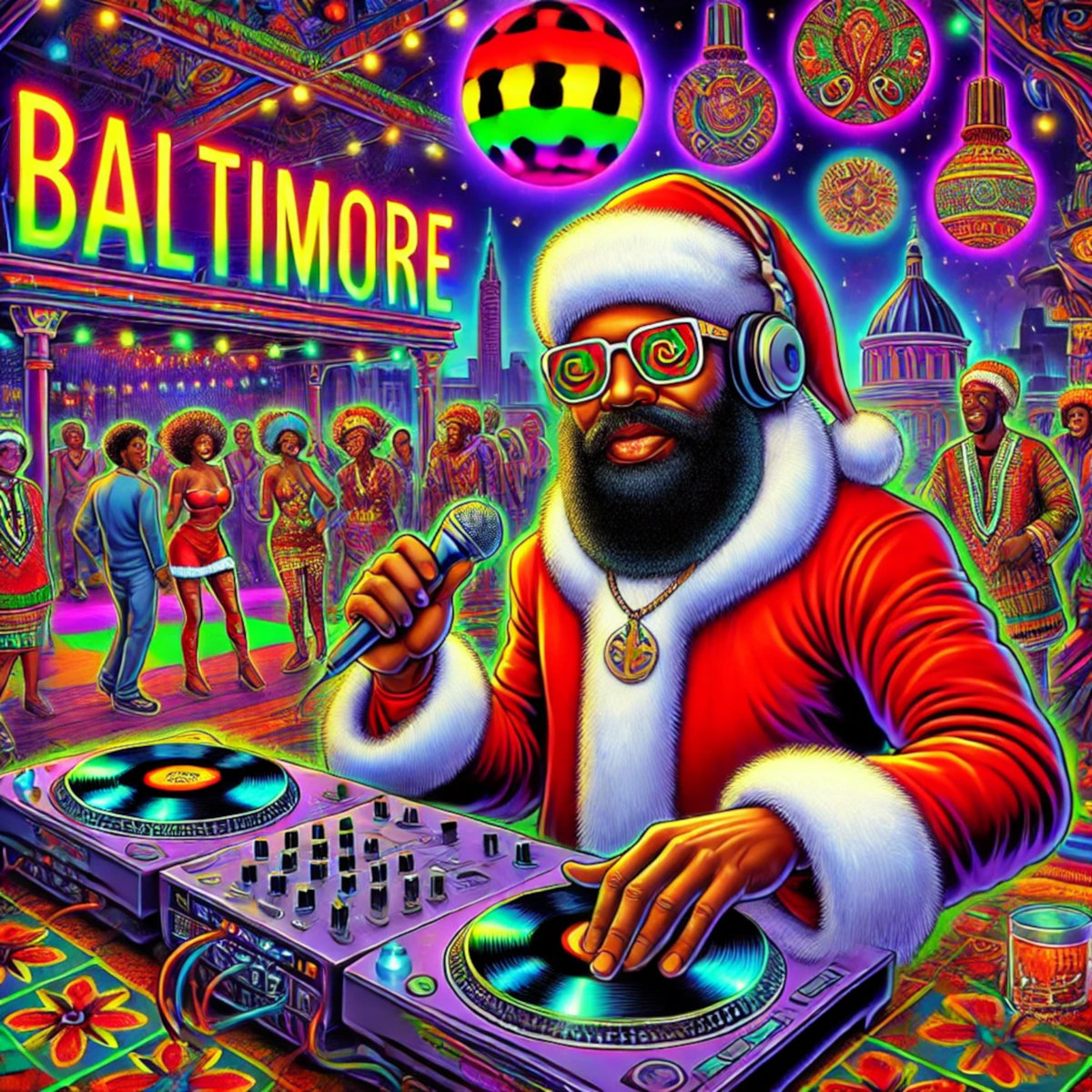 In the Baltimore Club on Christmas